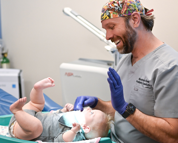 Dr Brian Hatch at Mountain View Pediatric Dentistry helps young patients with Sleeping-Disordered Breathing